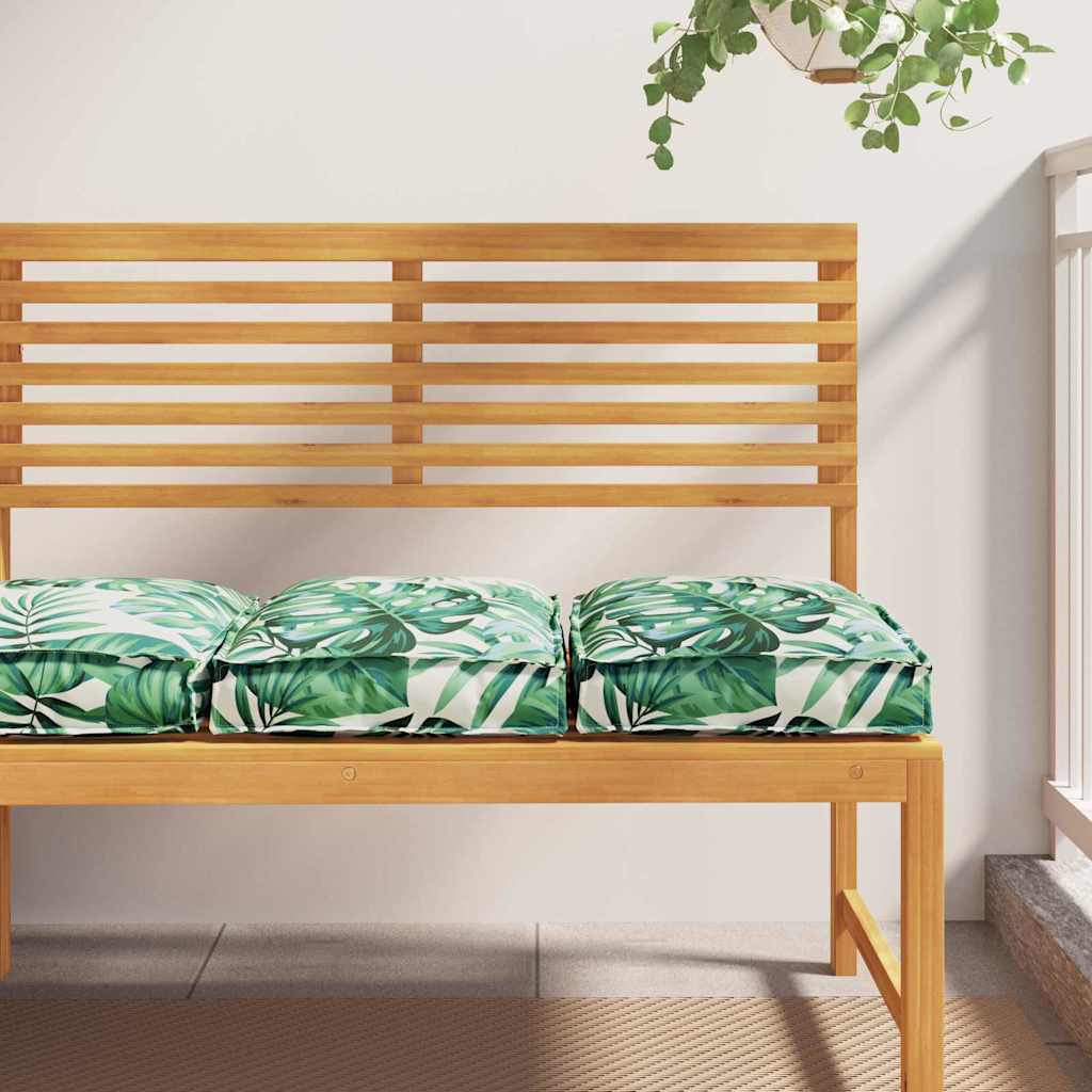 Pallet Cushions for Seat 2 pcs Leaf Pattern 40x40x8 cm Oxford Fabric - Millennium Furniture