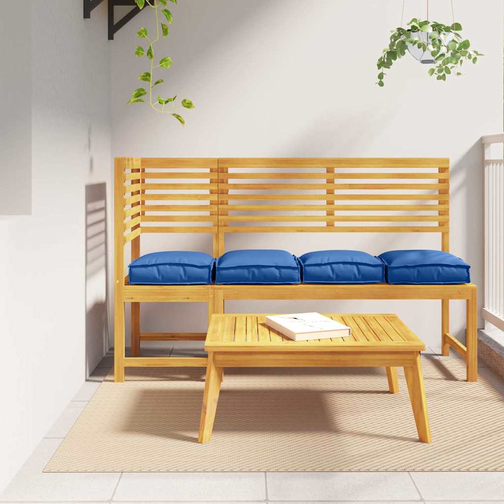 Pallet Cushions for Seat 4 pcs Royal Blue 40x40x8 cm Oxford Fabric - All Things Good