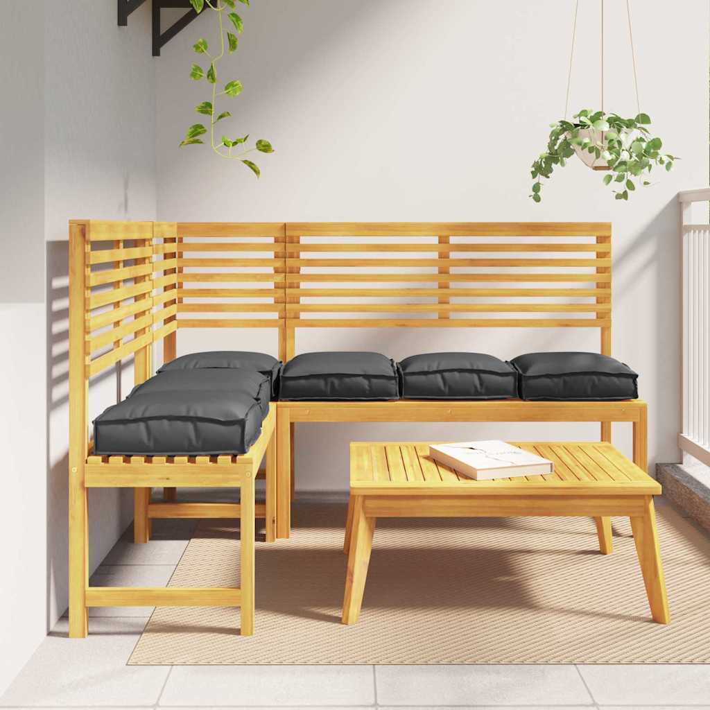 Pallet Cushions for Seat 6 pcs Black 40x40x8 cm Oxford Fabric - Discount Dealers