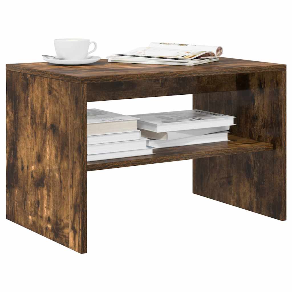 TV Cabinet Smoked Oak 60x40x40 cm Engineered Wood - Millennium Furniture