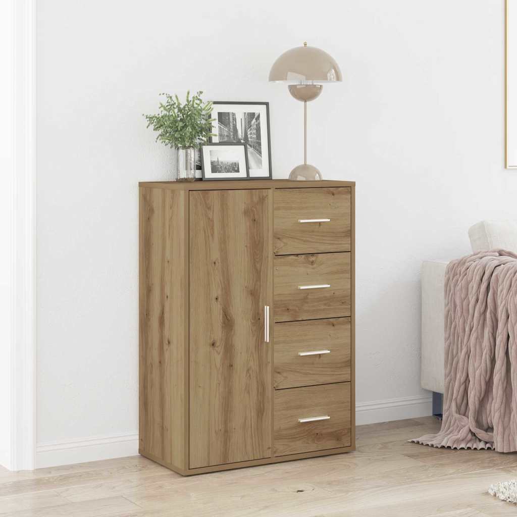 Sideboard Artisan Oak 60x31x84 cm Engineered Wood - Charlotte Dunes