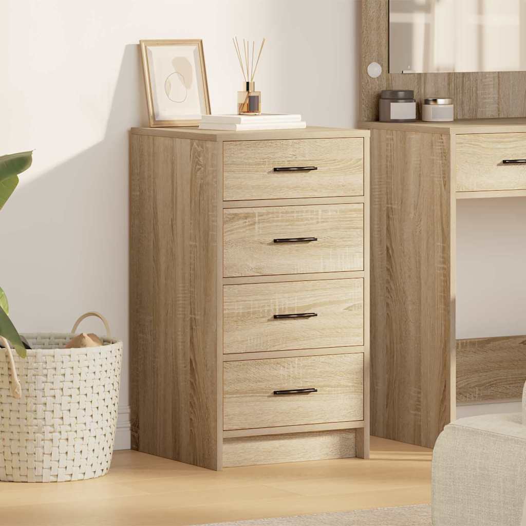 Sideboard Sonoma Oak 40x41x75 cm Engineered Wood - Merkel Designers