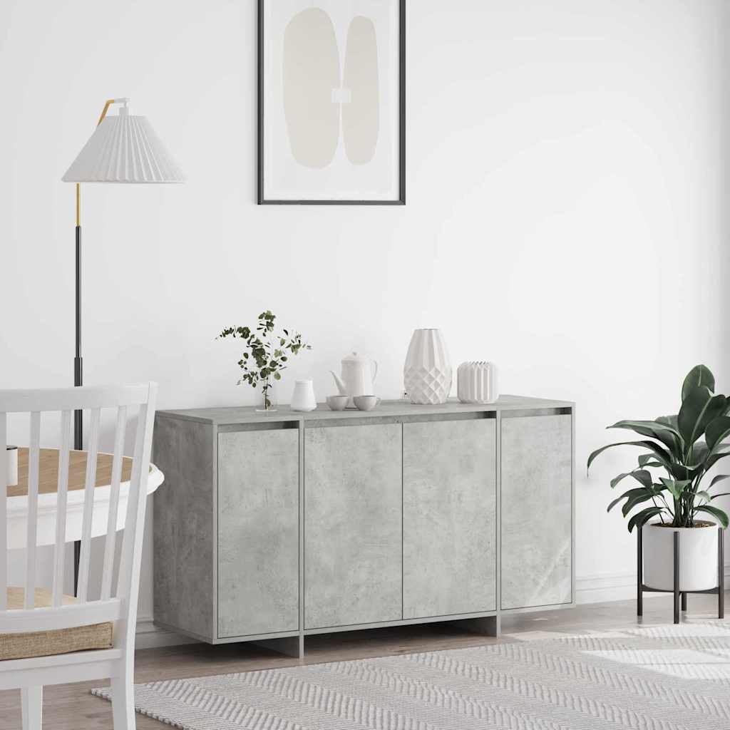 Concrete Grey Sideboard Concrete grey Engineered wood - Merlin Deals