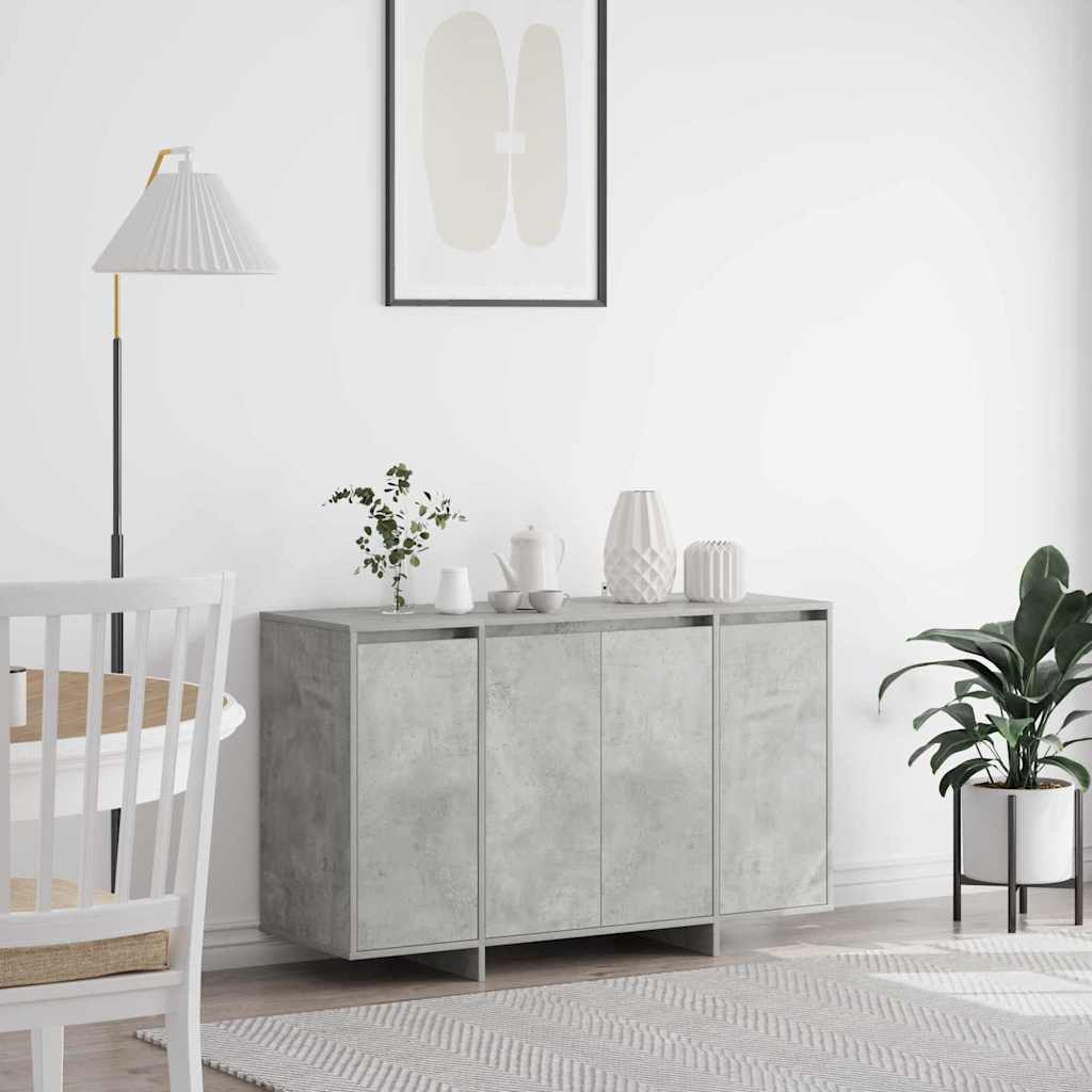 Concrete Grey Sideboard Concrete grey Engineered wood - Casper Homes