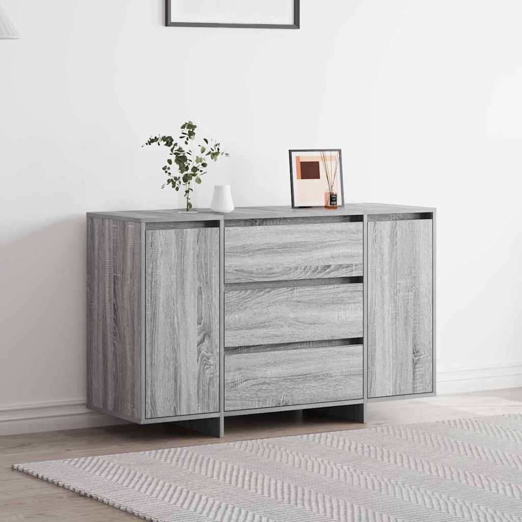Sideboard Grey Sonoma 120x41x75 cm Engineered Wood - Discount Dealers