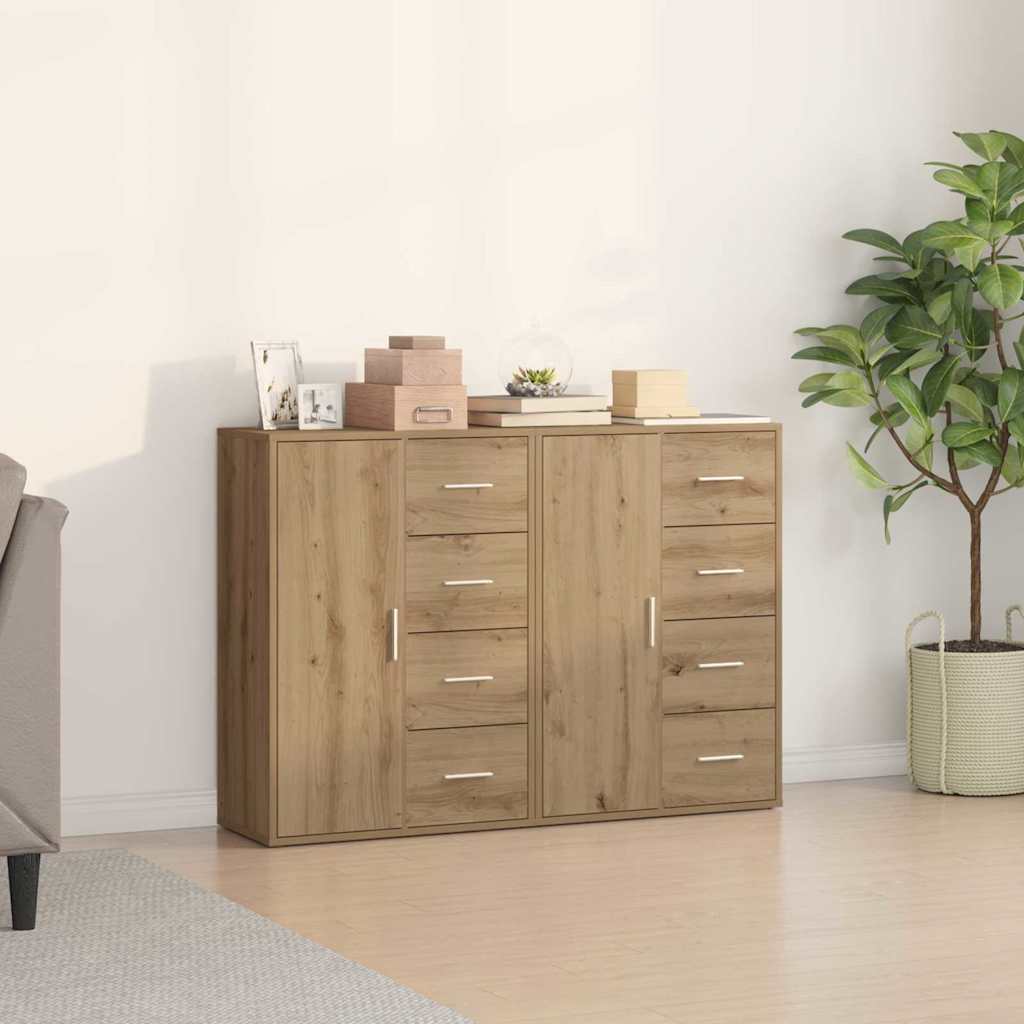 Sideboards 2 pcs Artisan Oak 60x31x84 cm Engineered Wood - Tyrell & Tyrell