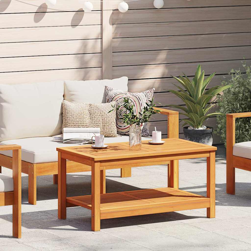 Coffee Table 110x55x45 cm Solid Acacia Wood - Sid & Sam
