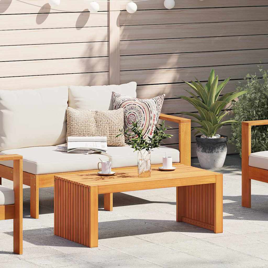 Garden Coffee Table 90x45x35 cm Solid Wood Acacia - All Things Good
