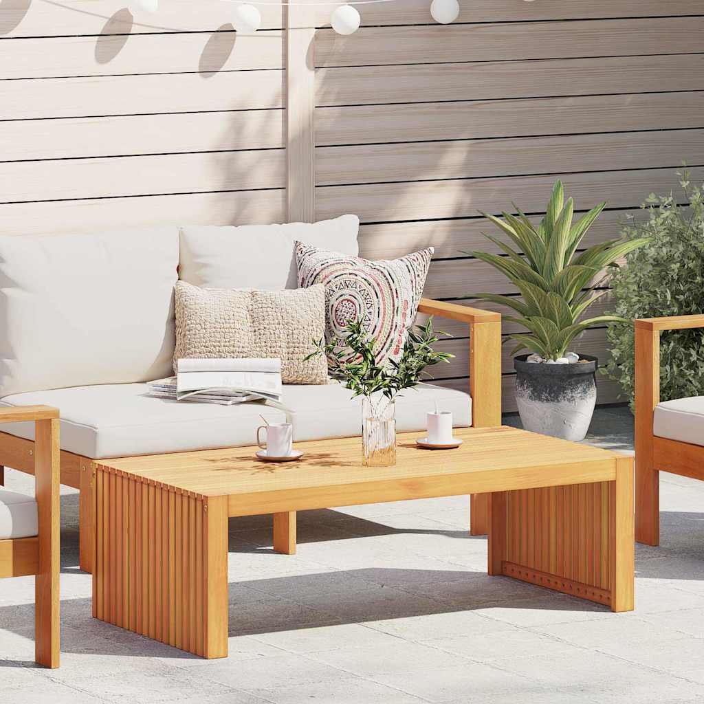 Garden Coffee Table 110x55x35 cm Solid Wood Acacia - All Things Good