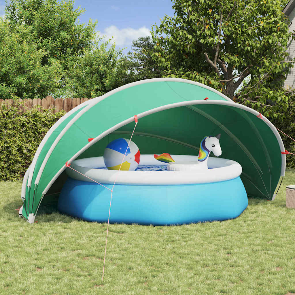 PEOVALE Pool Dome Folding Manual 500x500x236 cm - Blue - Design Hut