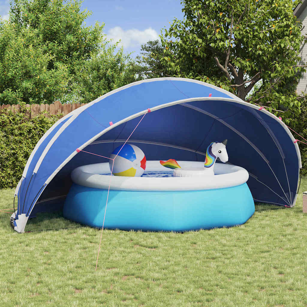 PEOVALE Pool Dome Folding Manual 546x516x250 cm - Green - Design Hut