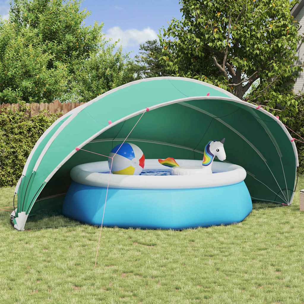 PEOVALE Pool Dome Folding Manual 546x516x250 cm - Blue - Design Hut
