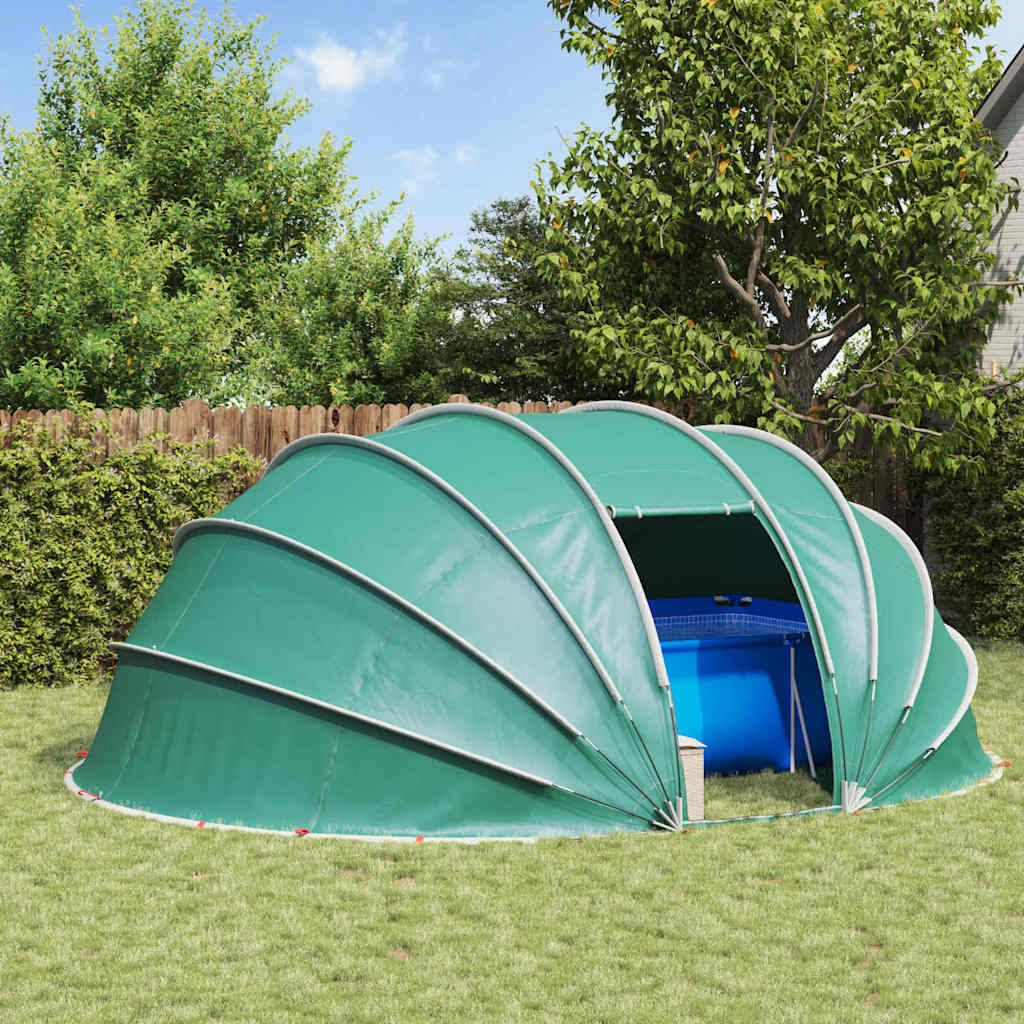 PEOVALE Pool Tent Dome 538x440x204 cm - Blue - Design Hut
