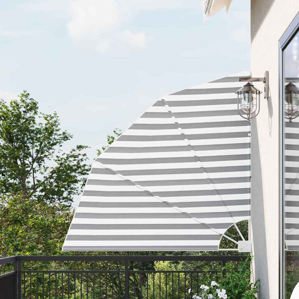 SELBRO Balcony Privacy Screen Anthracite and 140x140 cm - White - Design Hut