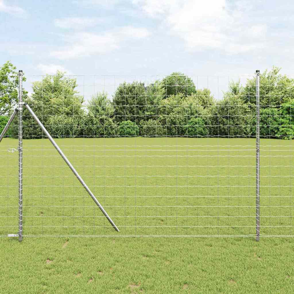 Euro Fence 1.5x10 m Galvanised Steel - Decor Base
