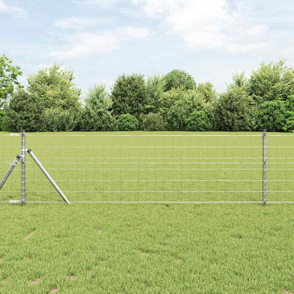 Euro Fence 0.4x50 m Galvanised Steel - Merlin Deals