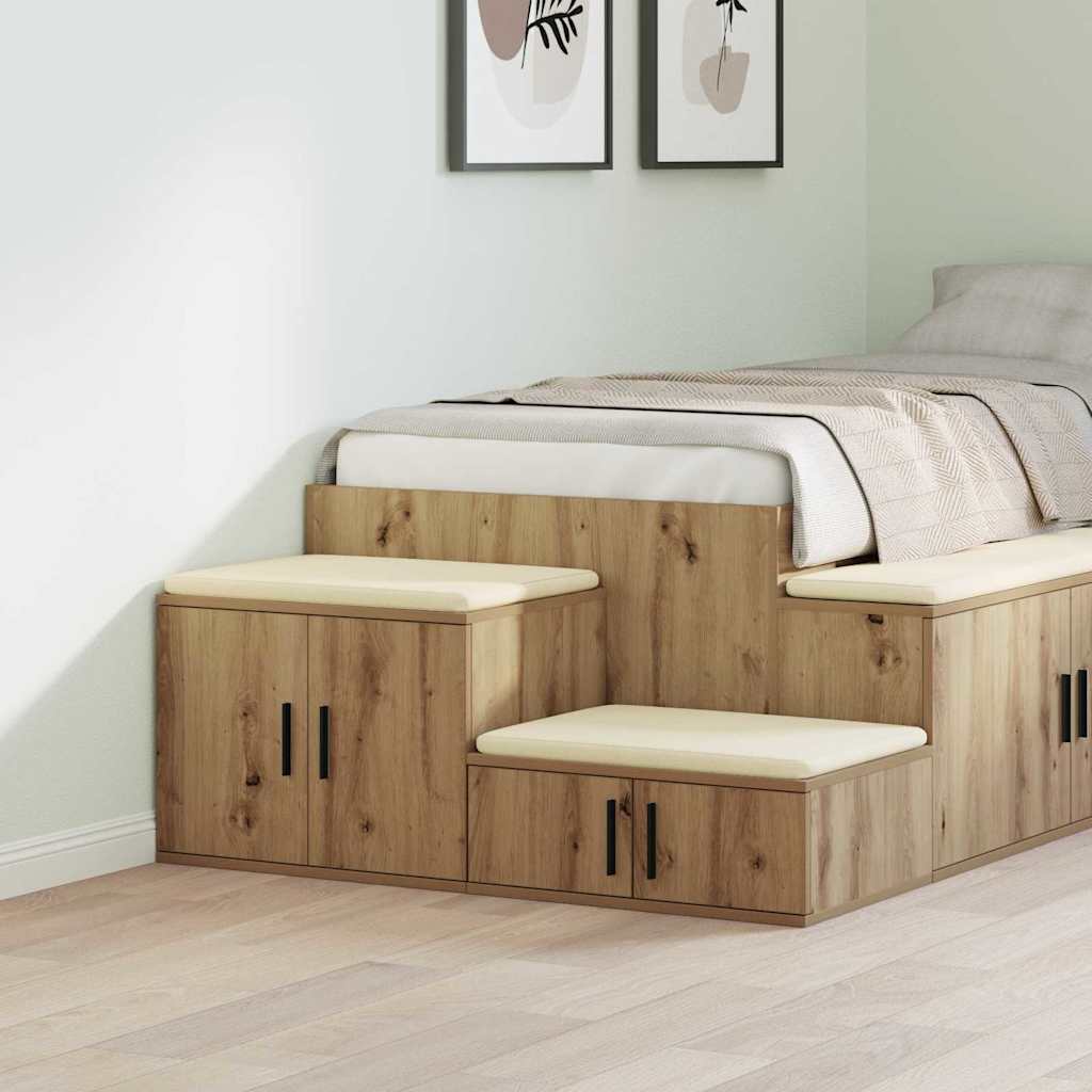 Storage Cabinet Artisan Oak 103x41x40 cm Engineered Wood - Style and Chic