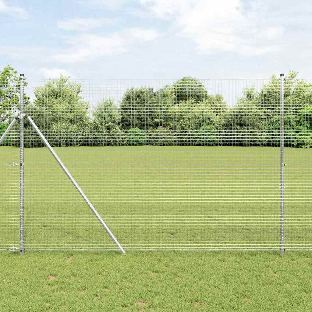 Welded Wire Fence 1.5x50 m Galvanised Steel - Sid & Sam