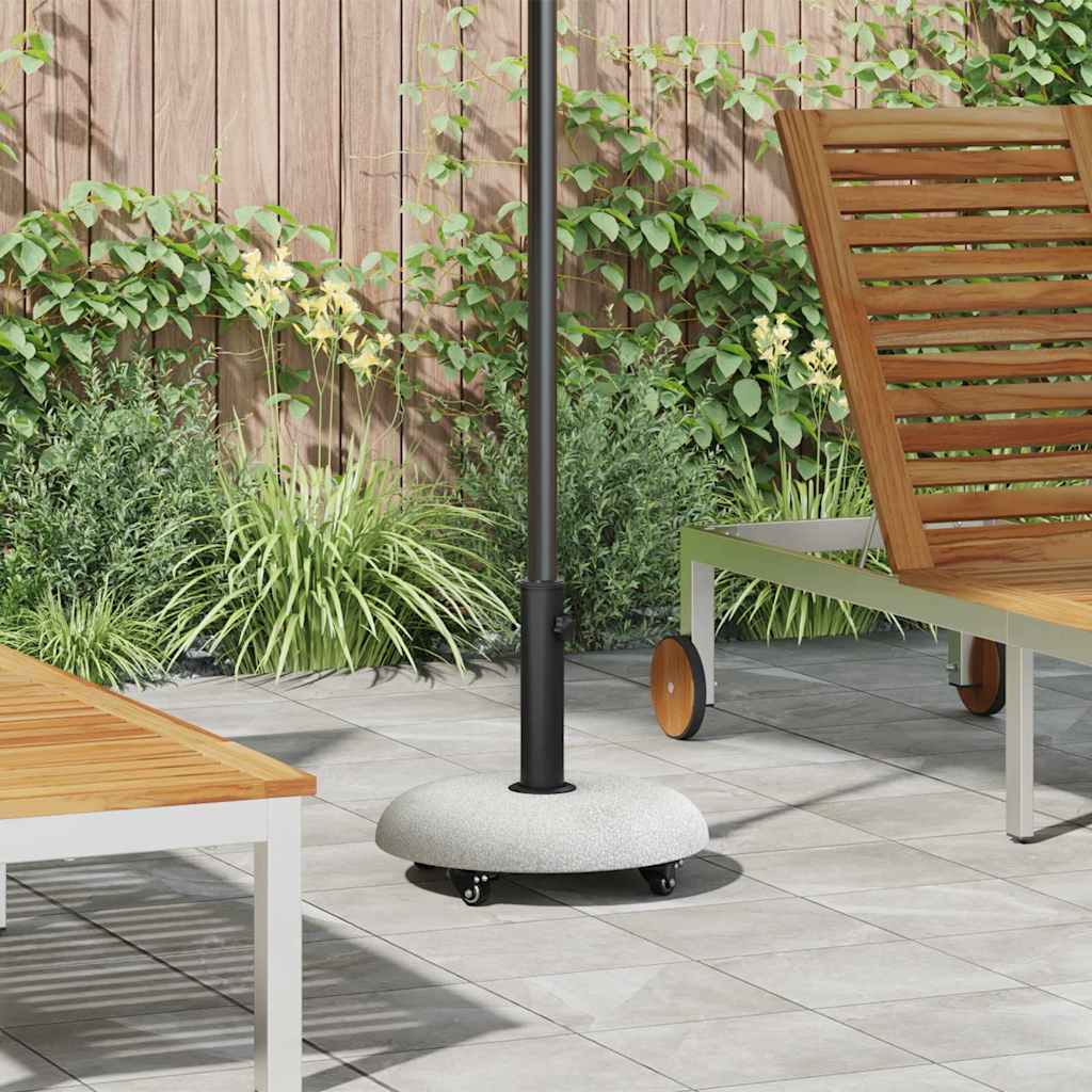 ARBRO Parasol Base Manual Light Dia 45x40 cm Concrete - Grey - Charlotte Dunes