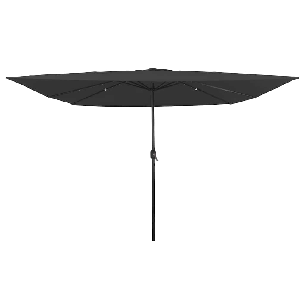 EVSCOVE Garden Parasol Anthracite 295x295x245 cm - Charlotte Dunes