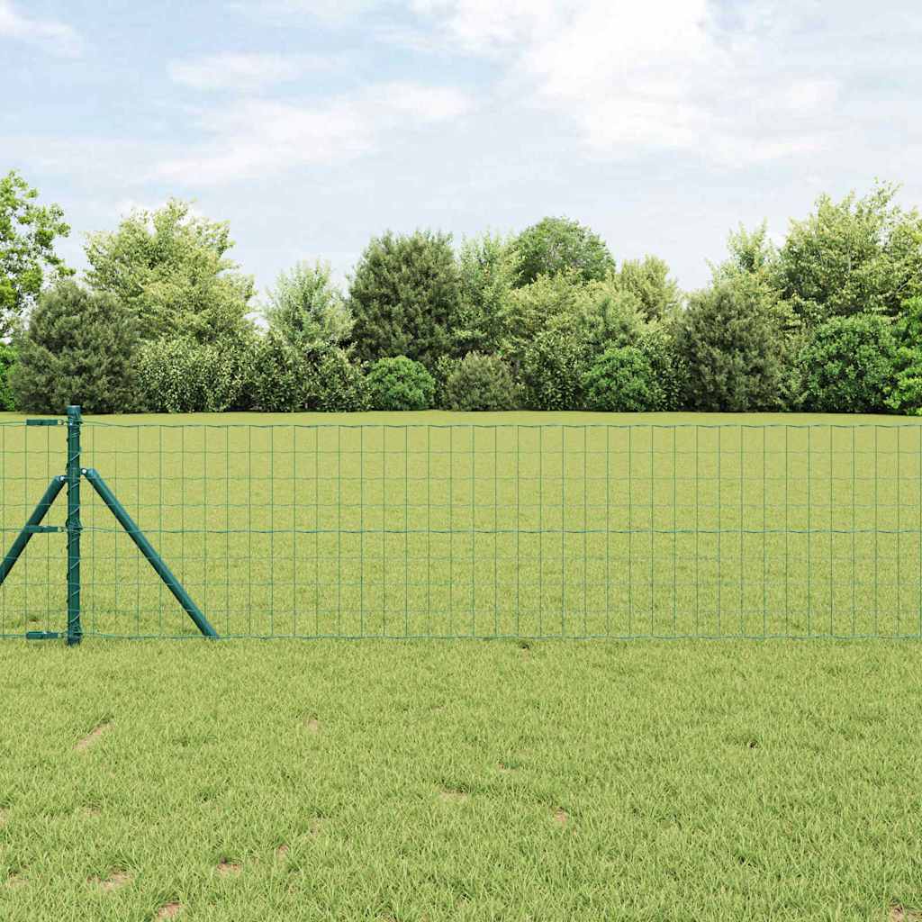 Euro Fence Green 0.6x25 m Steel - Charlotte Dunes