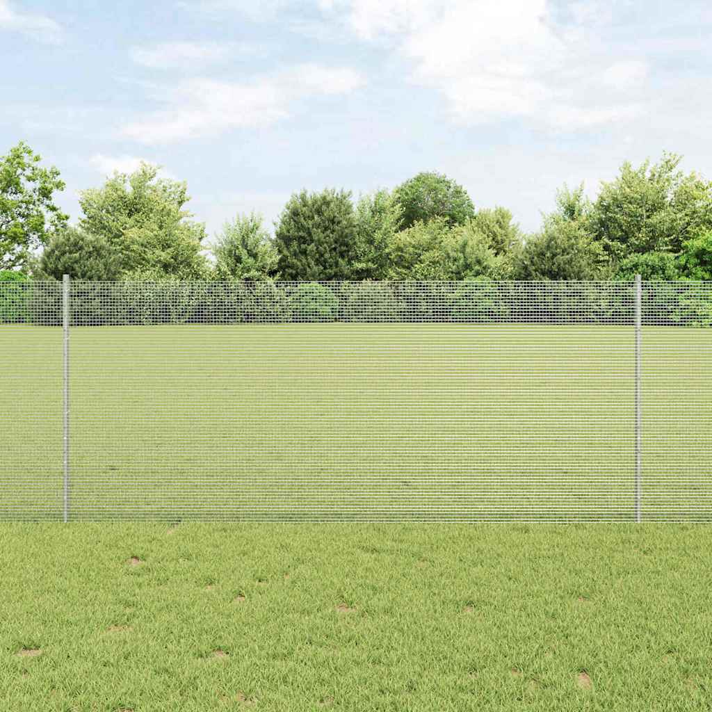 Chicken Wire Fence Set Set of 2 Galvanised steel - Millennium Furniture
