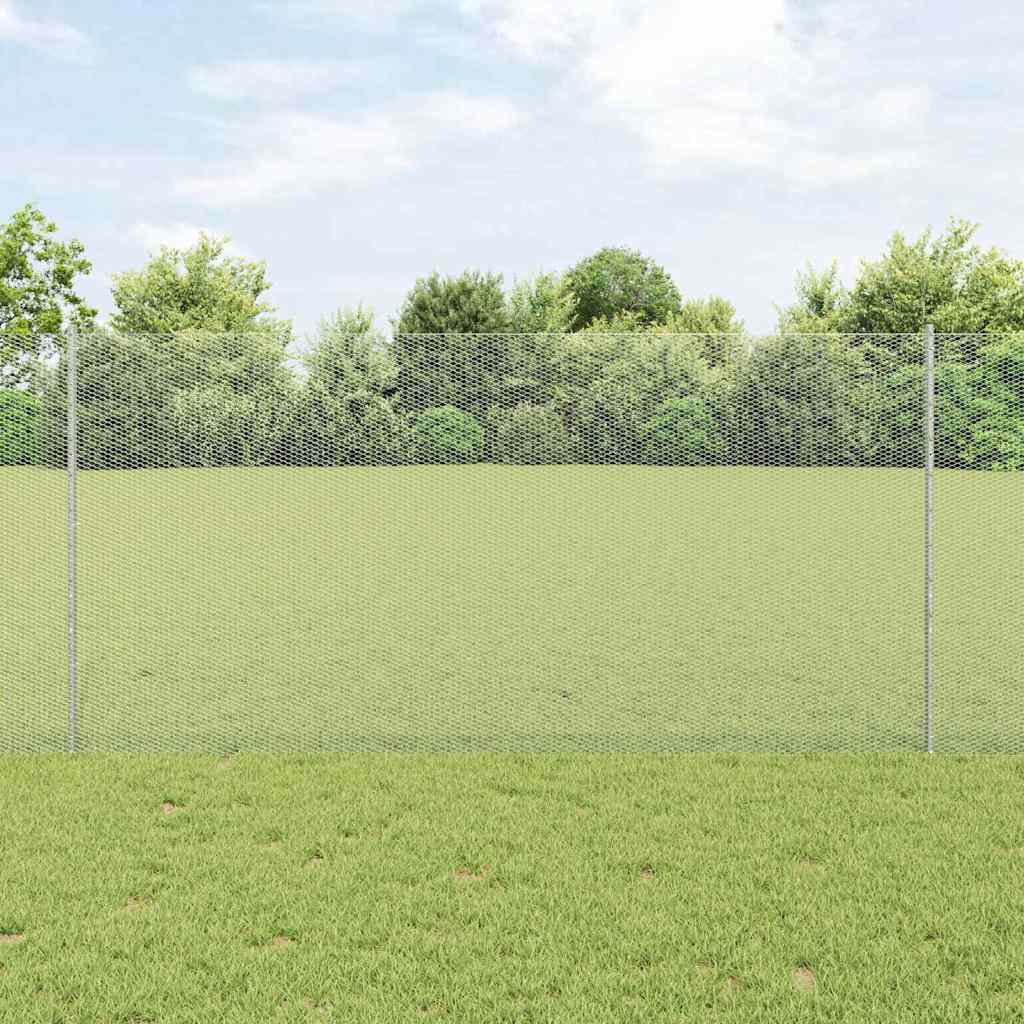 Fence Posts 10 pcs U-Channel 120 cm Galvanised Steel - Millennium Furniture