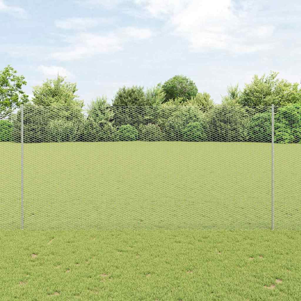 Fence Posts 10 pcs U-Channel 150 cm Galvanised Steel - Discount Dealers