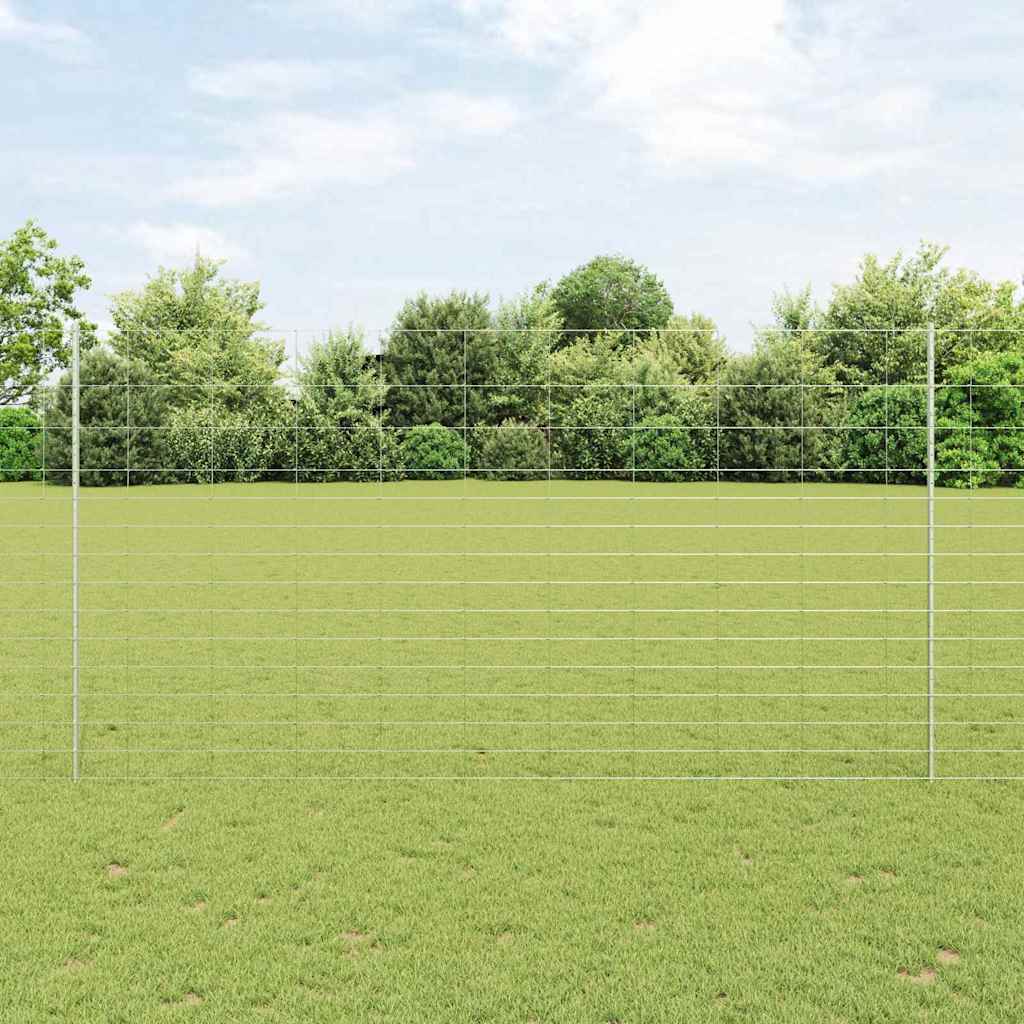 Fence Posts 22 pcs U-Channel 160 cm Galvanised Steel - Merkel Designers