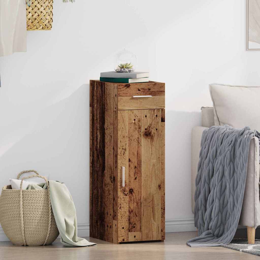 Sideboard Old Wood 30x42,5x93 cm Engineered Wood - All Things Good