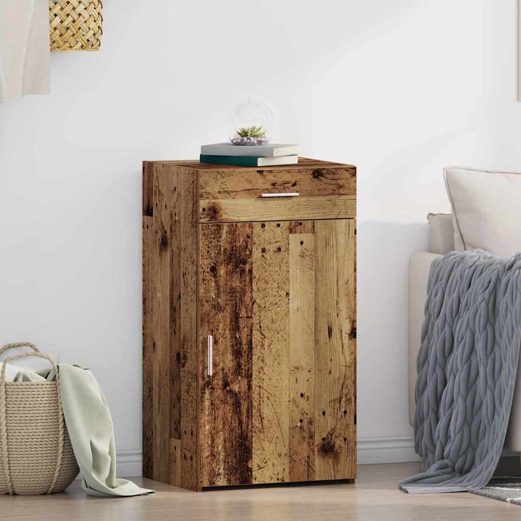 Sideboard Old Wood 30x42,5x93 cm Engineered Wood - Charlotte Dunes