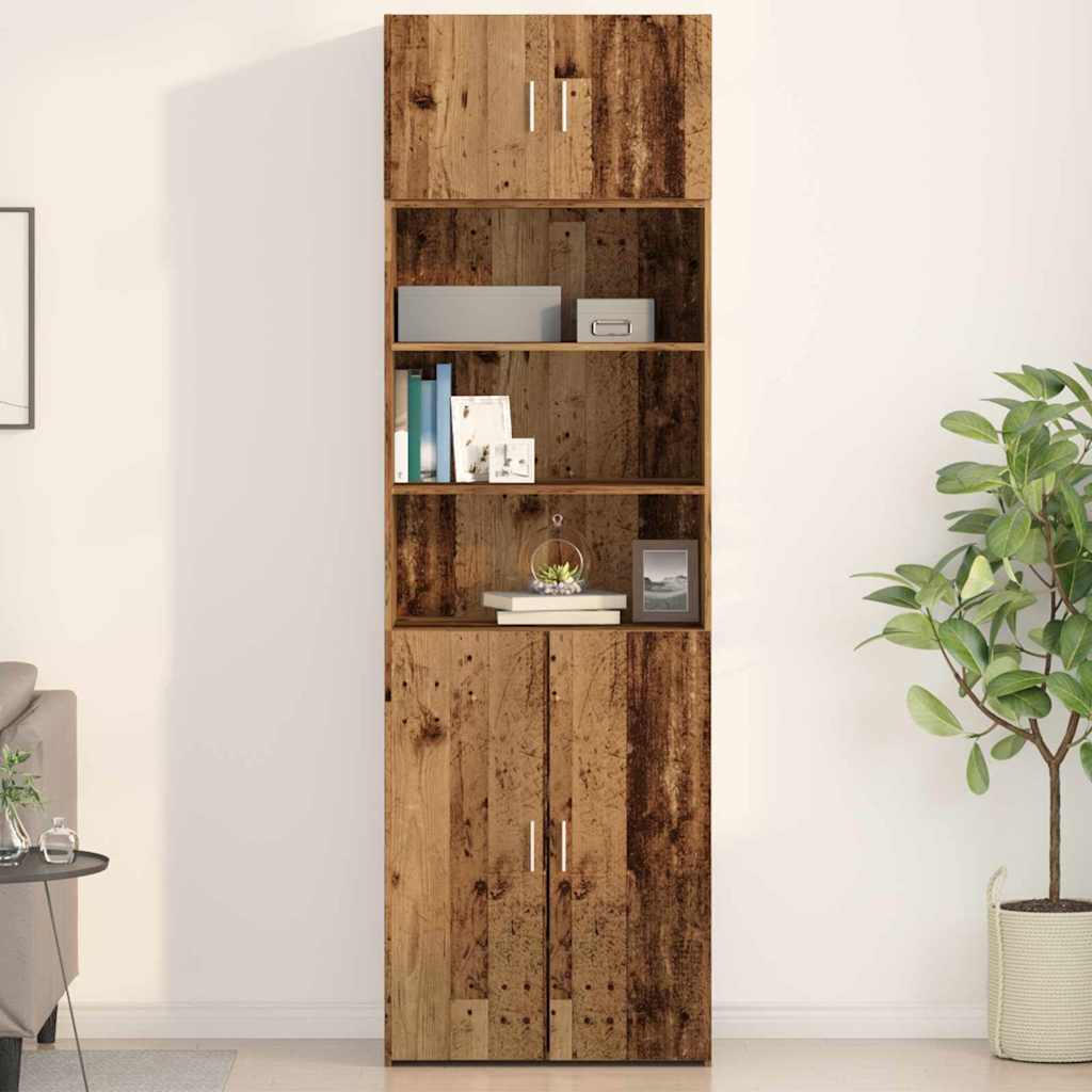 Wall Cabinet Old Wood 70x42,5x40 cm Engineered Wood - Brittle & Co