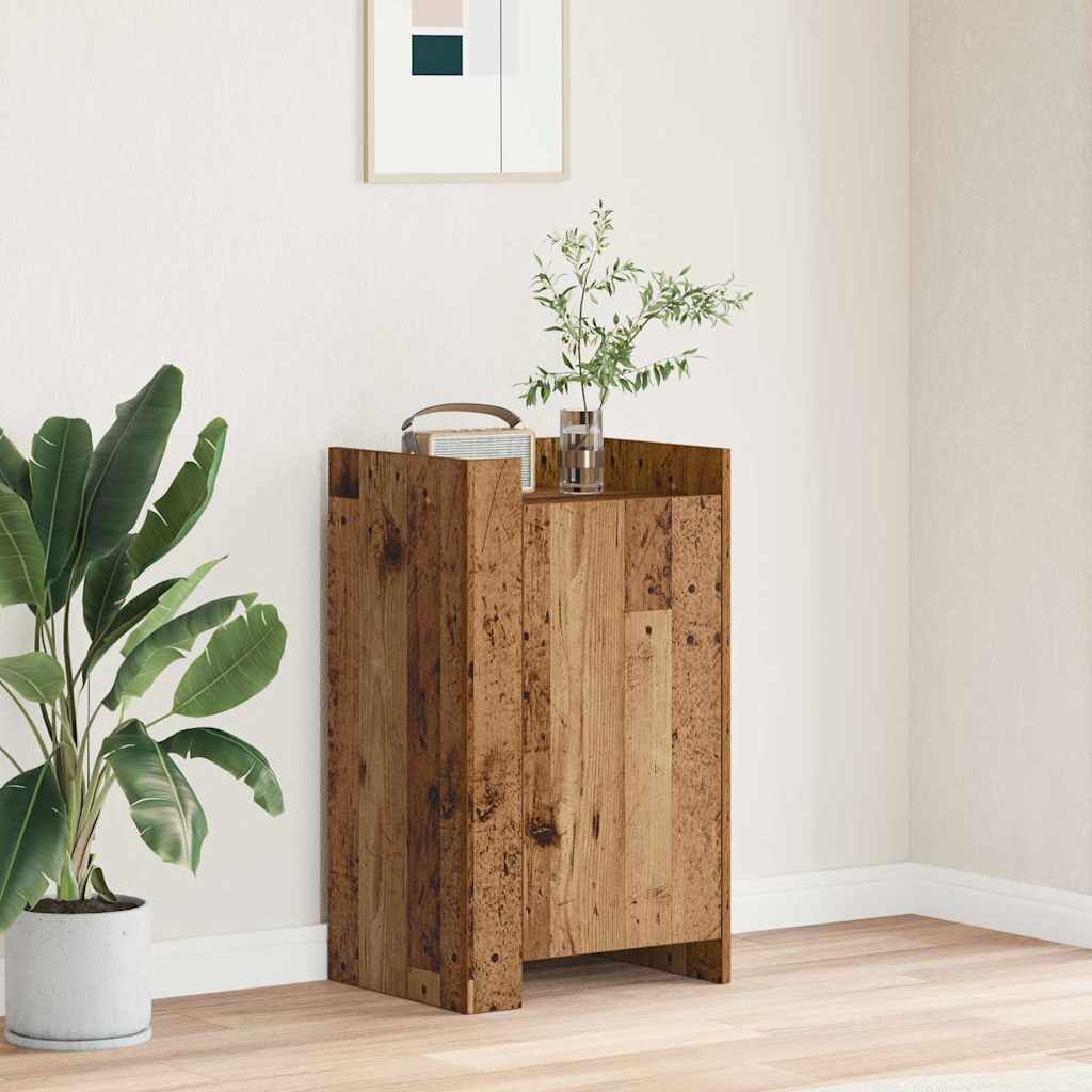 Sideboard Old Wood 45x35x75 cm Engineered Wood - Unbeatable Bargains