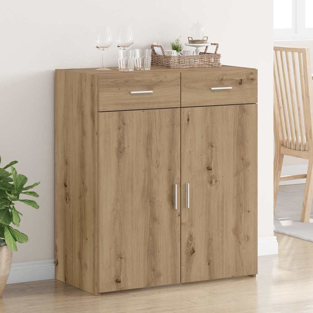 Storage Cabinet Artisan Oak 80x42.5x93.5 cm Engineered Wood - Style and Chic