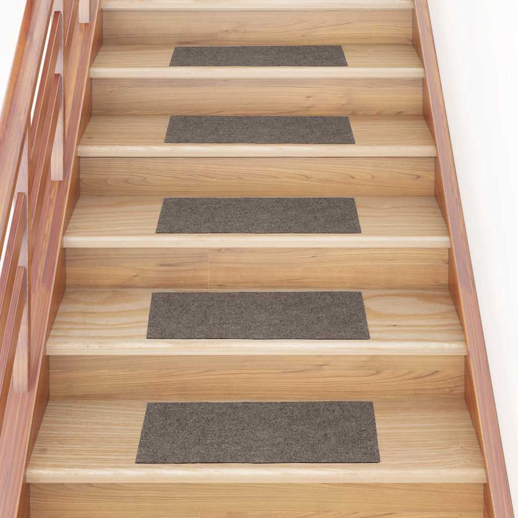Stair Mats Self-adhesive 30 pcs Cream 60x25 cm Rectangular - All Things Good