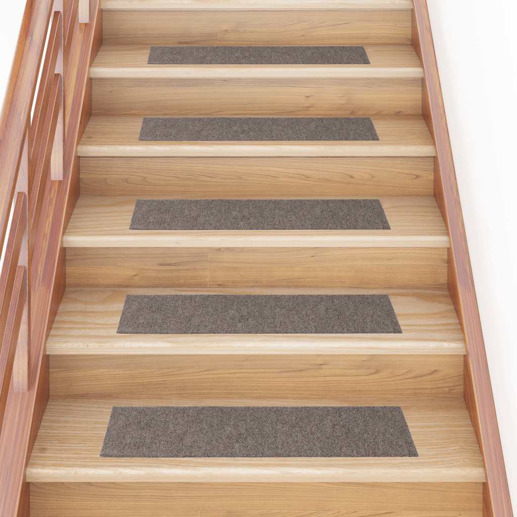 Stair Mats Self-adhesive 30 pcs Cream 76x20 cm Rectangular - Sid & Sam