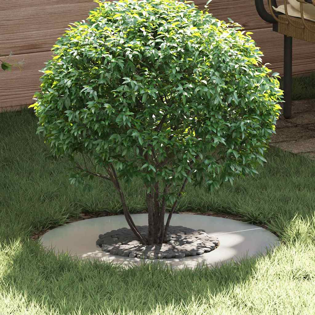 DASCOVE suitable for Flat Tree Ring Dia 30/60 cm Galvanised Steel - Silver - Design Hut