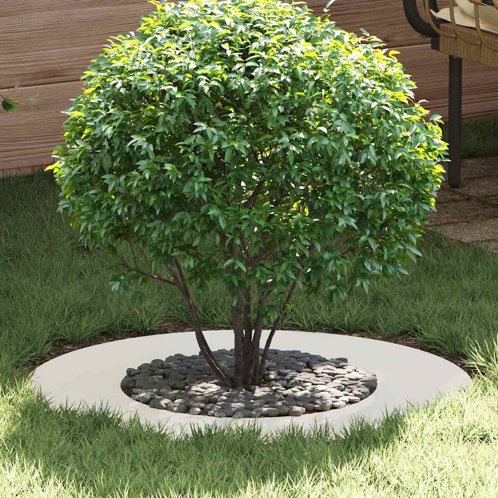 DASCOVE suitable for Flat Tree Ring Dia 40/70 cm Steel - White - Design Hut