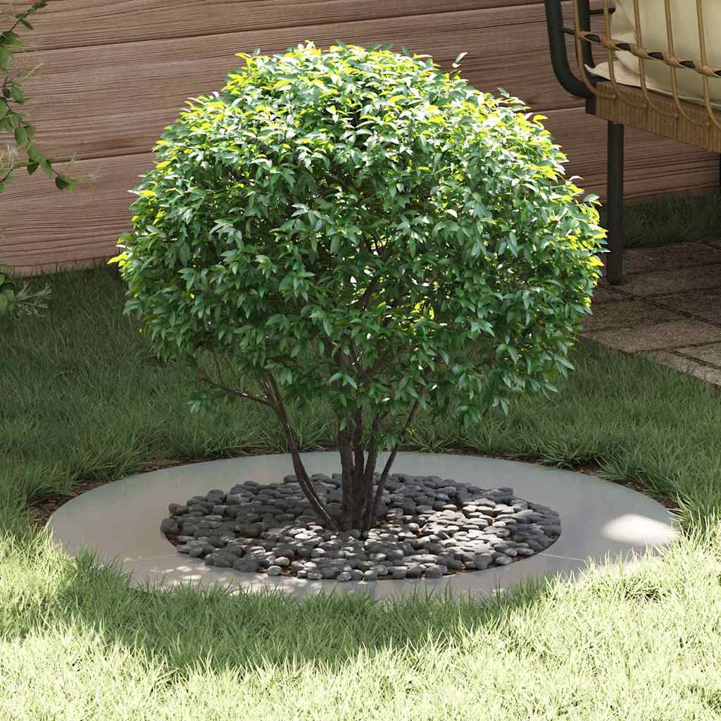 DASCOVE suitable for Flat Tree Ring Dia 50/80 cm Galvanised Steel - Silver - Design Hut