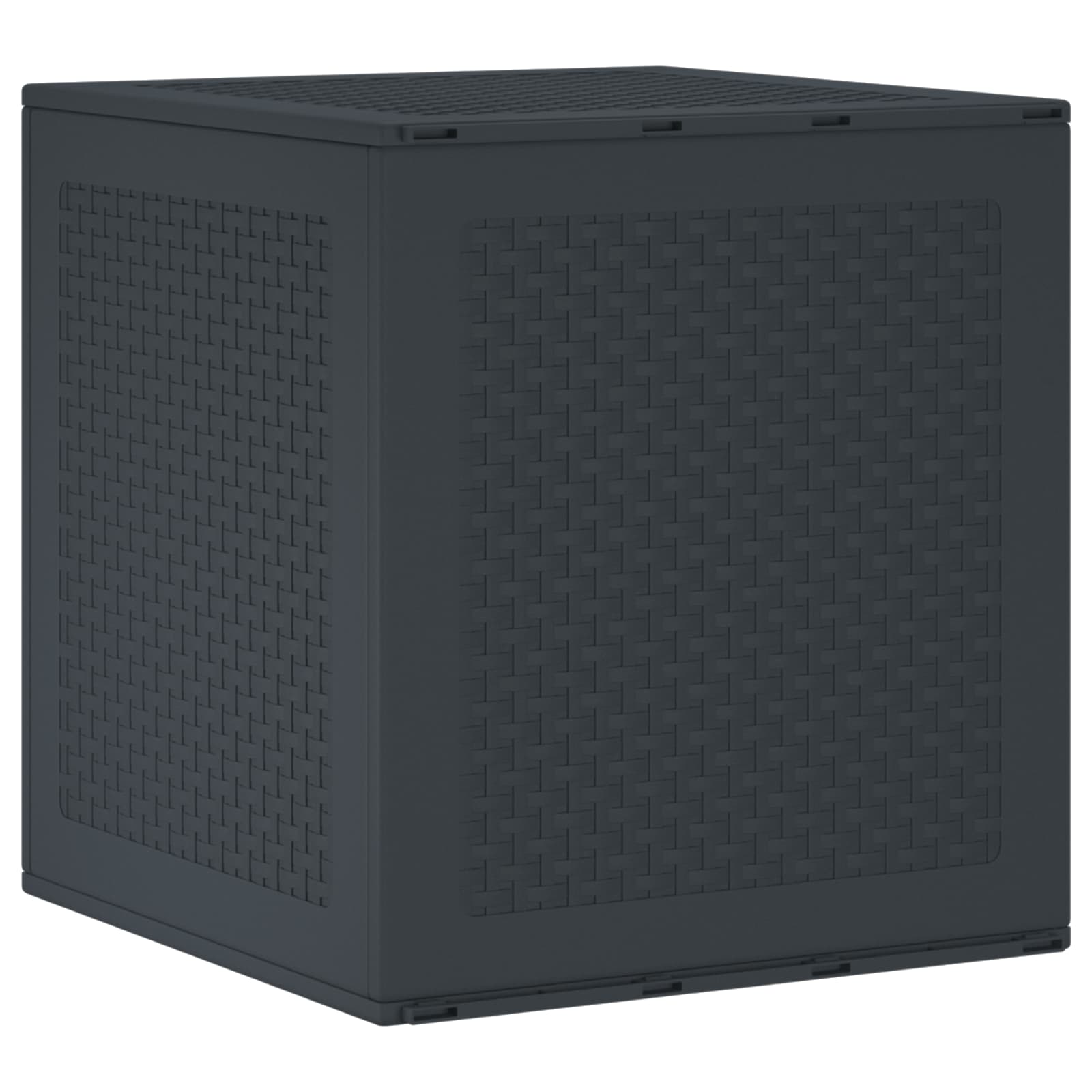 FREHAL Storage Box Anthracite 55x53x57 cm Polypropylene - Charlotte Dunes