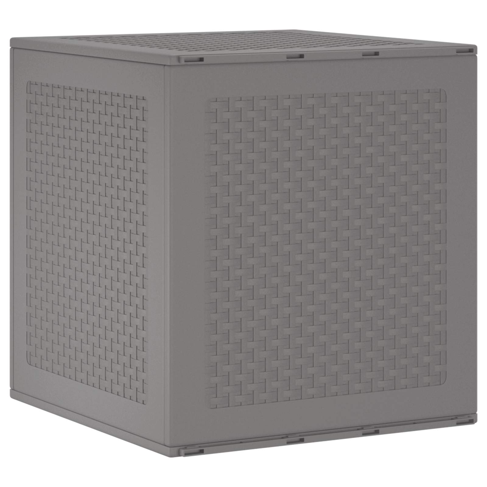 FREHAL Storage Box Light 55x53x57 cm Polypropylene - Grey - Charlotte Dunes