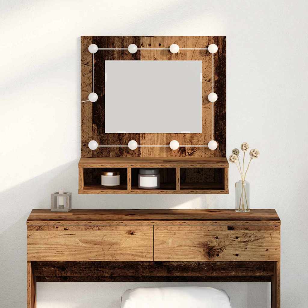 Vanity Unit Old Wood Solid Reclaimed Wood 60 x 31.5 x 62 cm - Sid & Sam