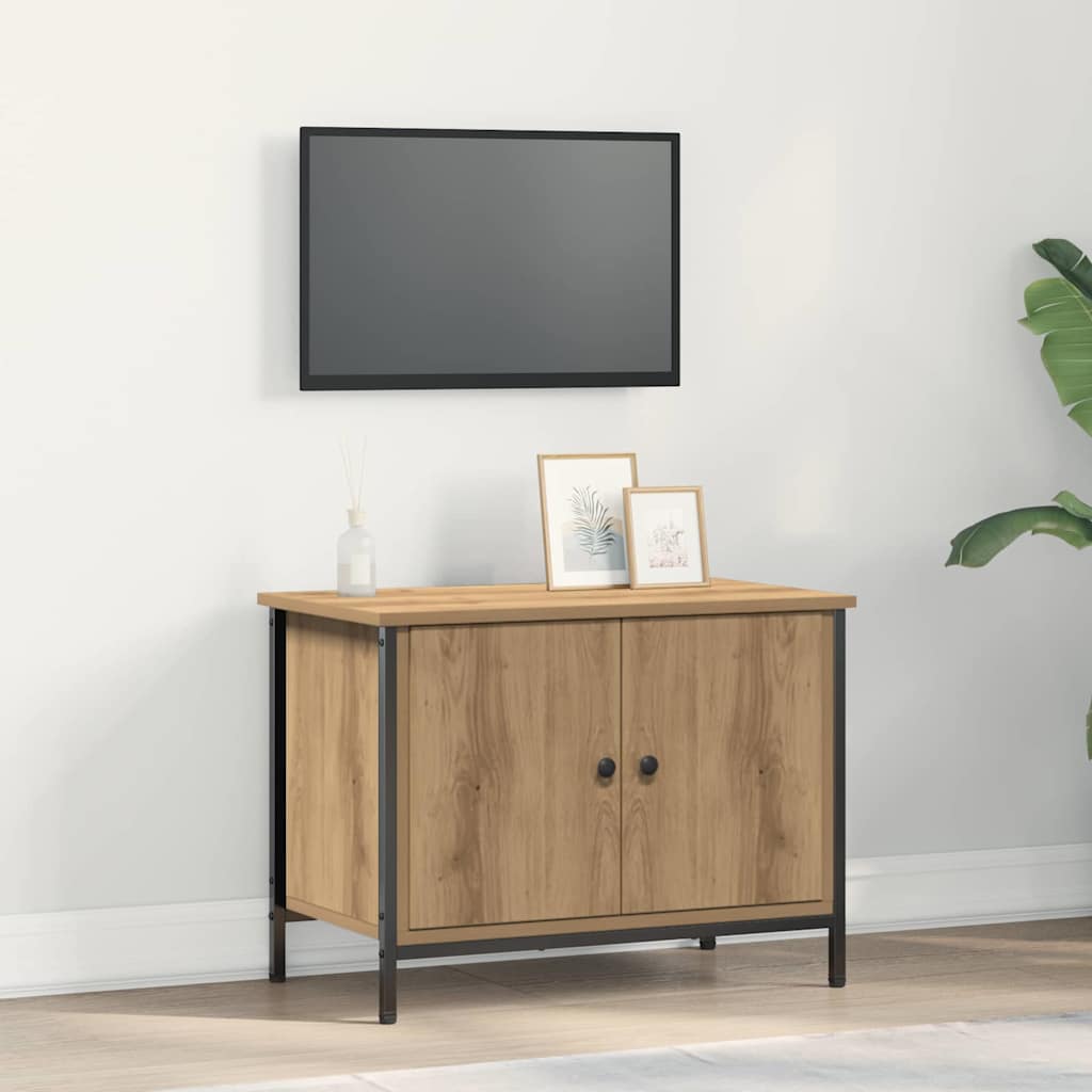 TV Stand Artisan Oak Particle board 60 x 35 x 45 cm TV Stand - Direct Imports