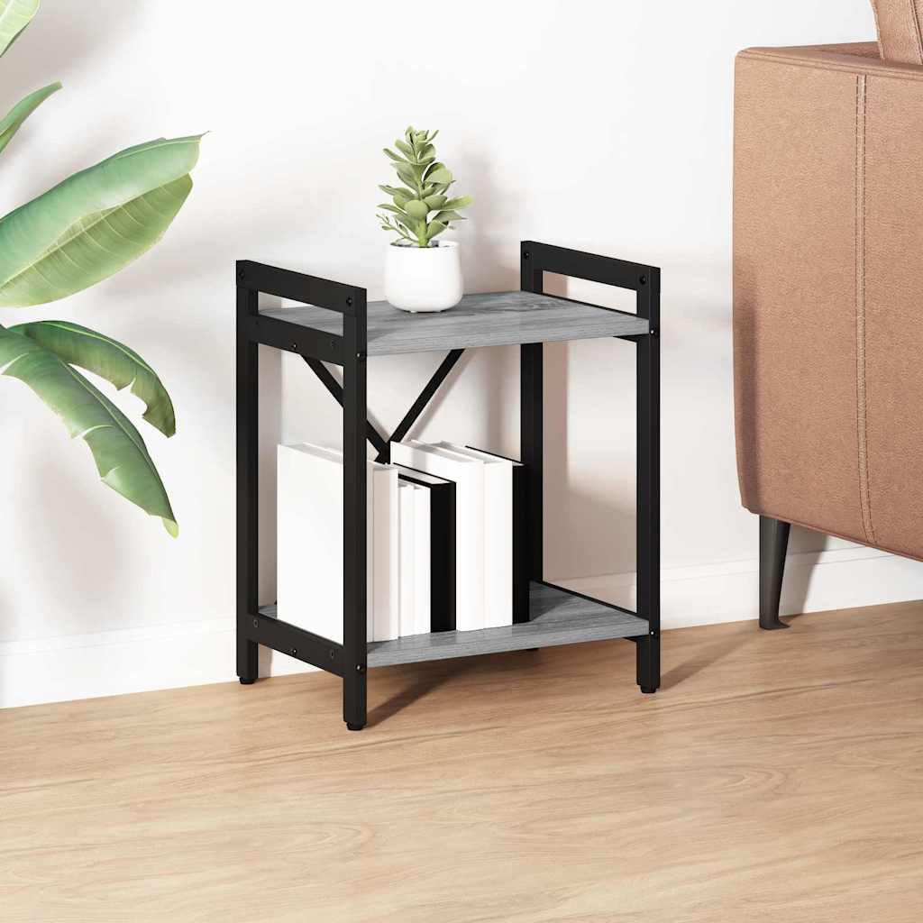 Bookcase Grey sonoma 40 x 30 x 48.5 cm Engineered wood - All Things Good