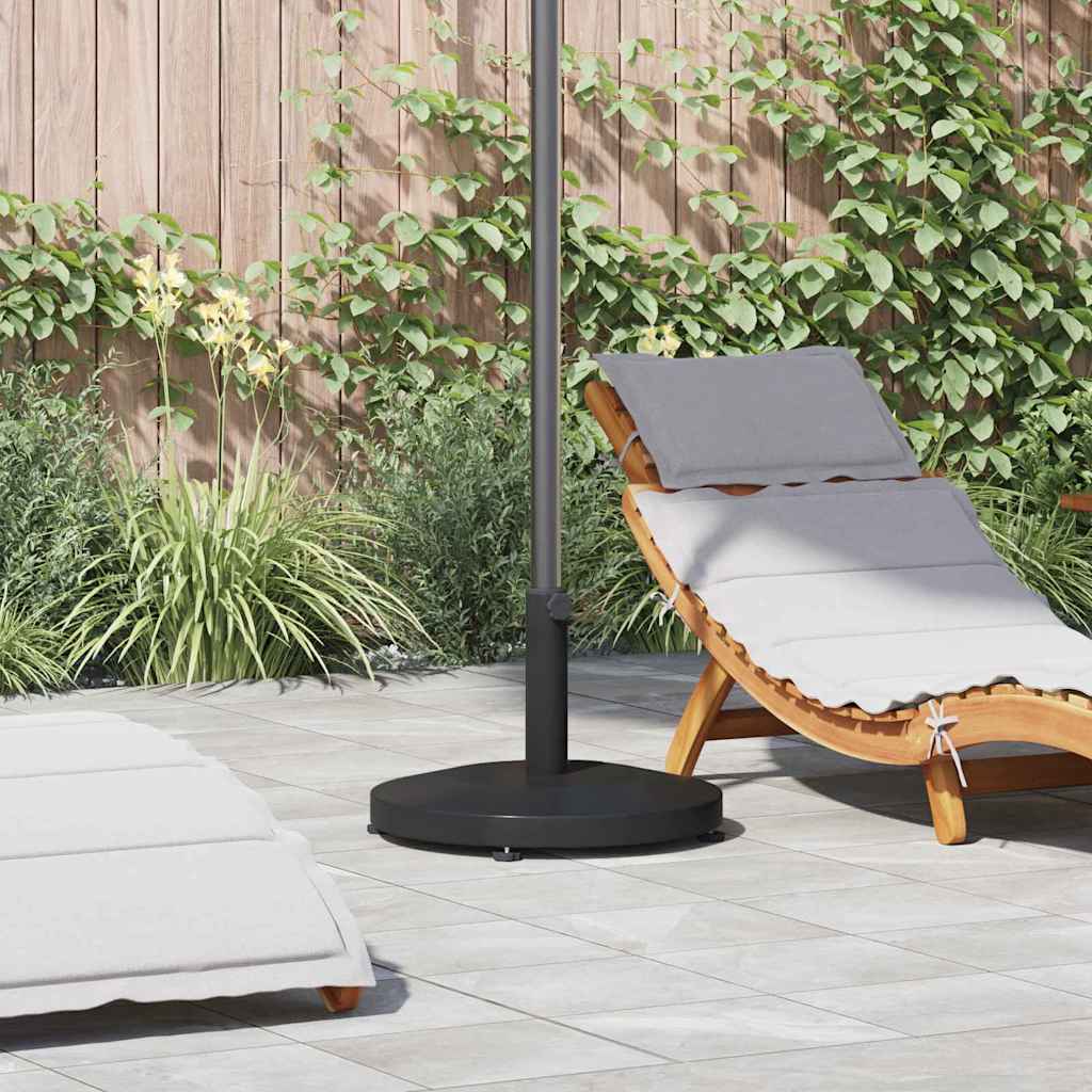 EVAHAL Parasol Base 48x48x32 cm - Black - Charlotte Dunes