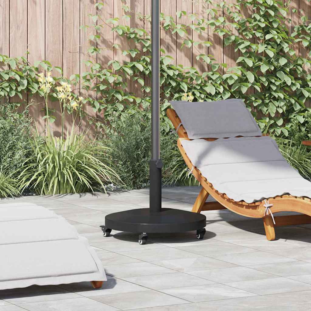 EVAHAL Parasol Base 48x48x32 cm - Black - Charlotte Dunes