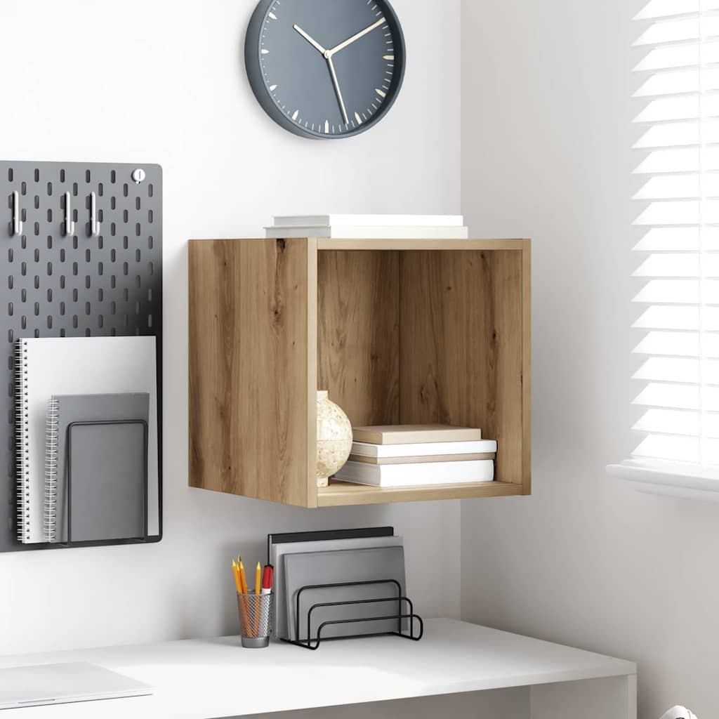Wall Cabinet Artisan oak 37 x 37 x 37 cm Engineered wood - Direct Imports