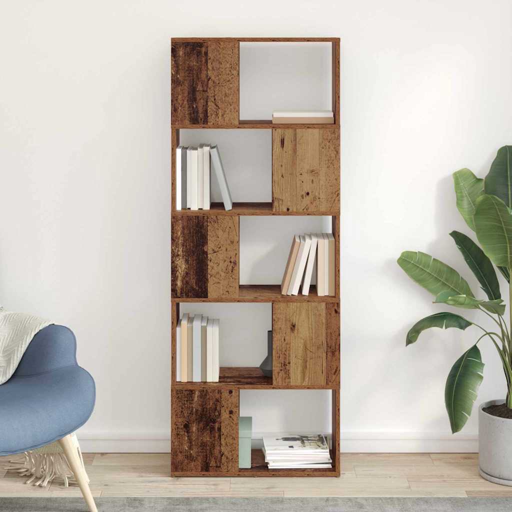 TV Stand Old wood Engineered wood 60 x 24 x 155 cm TV Stand - Merkel Designers
