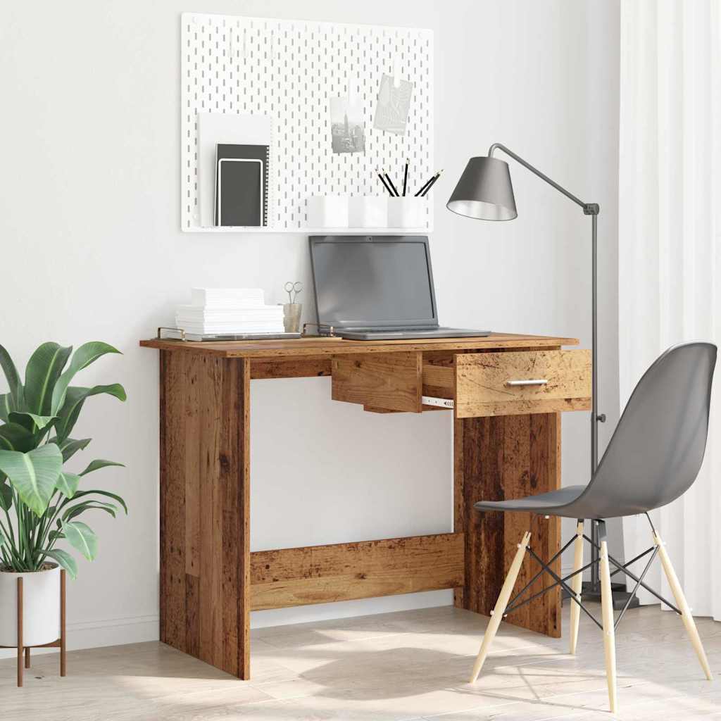 Desk Old wood 100 x 50 x 76 cm Engineered wood - Casper Homes