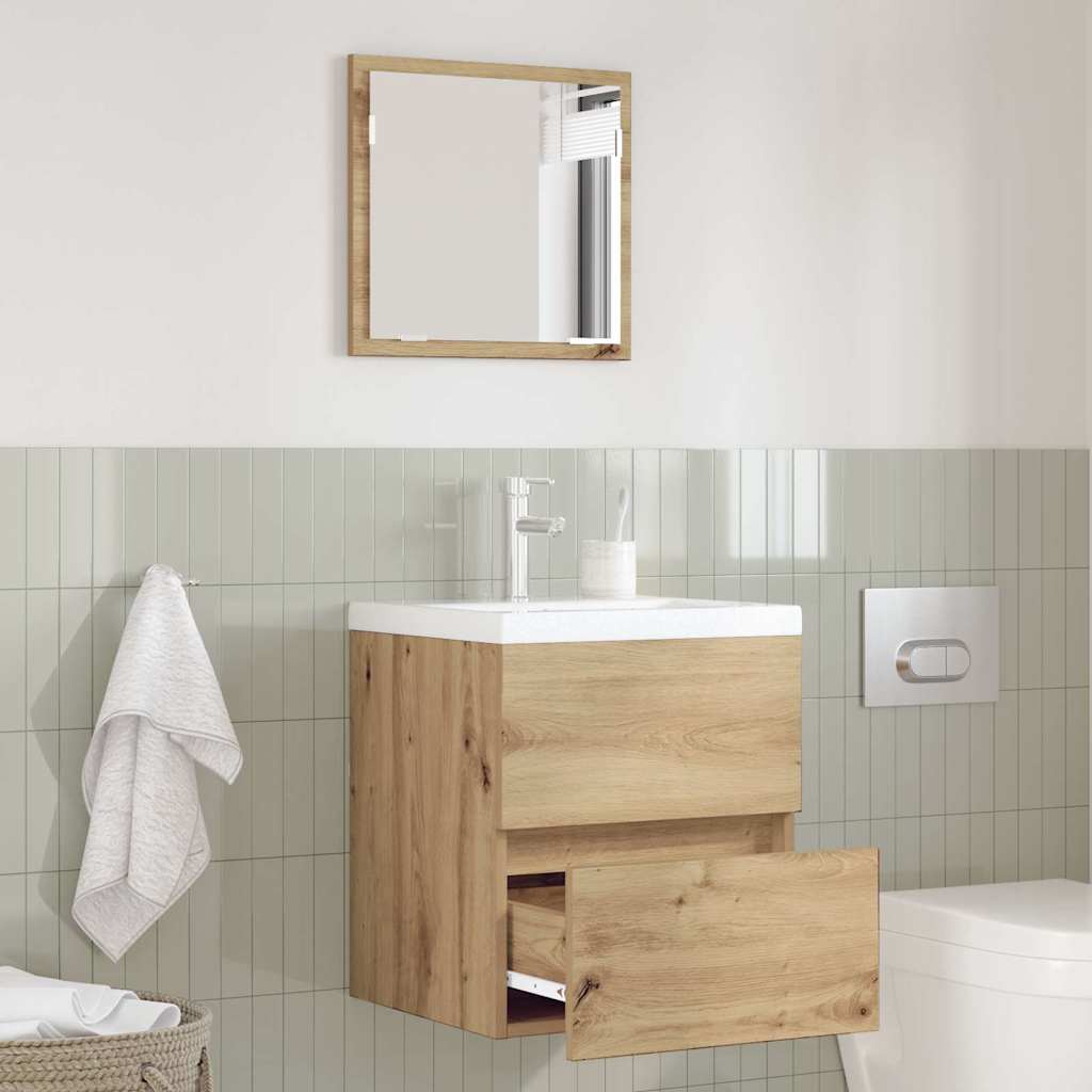 Bathroom Storage Cabinet Artisan Oak MDF Medium Storage - Charlotte Dunes